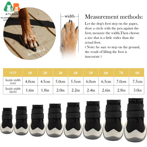 Rugged Paws Dog Boots