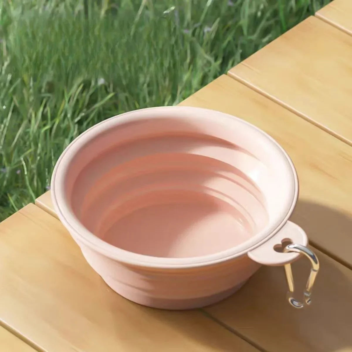 Midello travel dog bowl colour variants laid out side by side