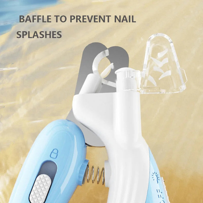 Midello pet nail trimmer close-up showing stainless steel blades and ergonomic grip