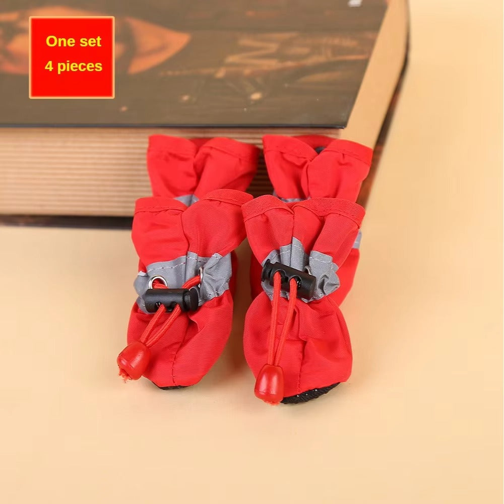 Midello dog paw protector boots shown in detail — reinforced toe and water-resistant fabric